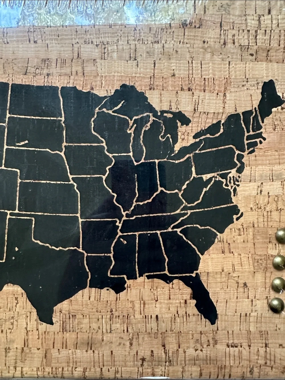 Target Cork Memo Board with 4 Push Pins United States 14.5x11 inch